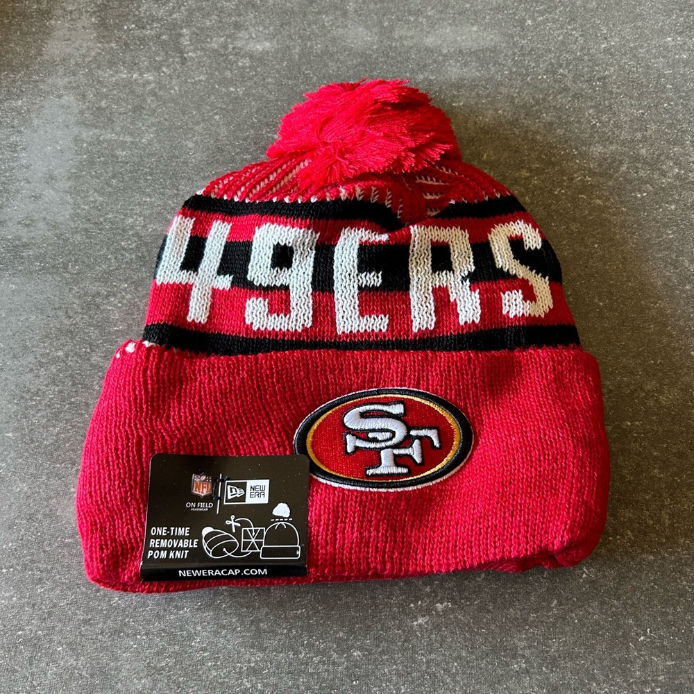 PRICE IS FIRM Brand new San Francisco 49ers beanie
